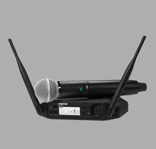 GLX-D+ DIGITAL WIRELESS HANDHELD SYSTEM WITH SM58  VOCAL MICROPHONE